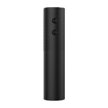 Tirbuson Electric, Cyrax, Deschizator Sticle de Vin, Incarcare USB, 20 x 4.6 cm, Negru