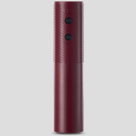 Tirbuson Electric, Cyrax, Deschizator Sticle de Vin, de Uz Casnic de Ultima Generatie, Reincarcabil prin Incarcare USB, 20 x 4.6 cm Rosu