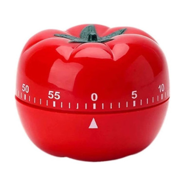 Cronometru mecanic de bucatarie Cyrax, forma de rosie, 60 de minute, 6.3 x 4.5 cm, material ABS, rosu