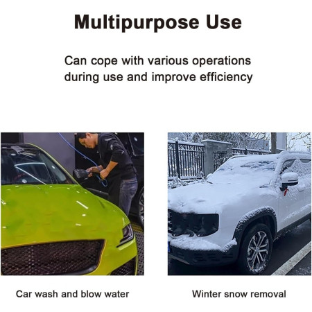 Suflanta de Aer Multifunctionala Portabila, Cyrax, Incarcare Auto, pentru Gratar, Masina, Indepartare Frunze si Praf, 1500 mAh, Viteta de Rotatie 25000 RPM, 2 Baterii de Li si Incarcator, Albastru