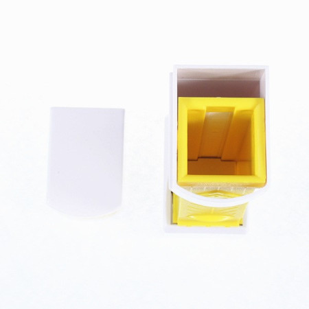 Feliator manual de unt Cyrax, material plastic, design usor si practic, 20x6x8.5 cm, Butter Cutter, alb
