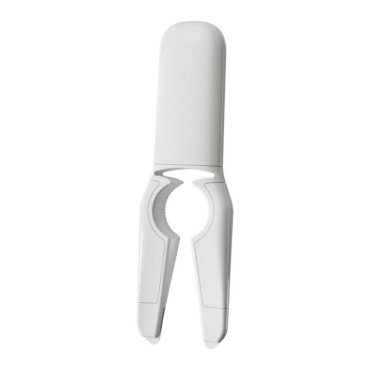 Desfacator de sticle 5in1, Cyrax, Razatoare, Curatator de Legume-Fructe, Deschizator de Conserve si Doze, 17.5x5x3cm, Alb