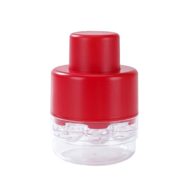 Dispozitiv de Scos Samburi, Cyrax, Manual, cu 7 Gauri, pentru Cirese, 13 x 9.2 cm, din ABS, Rosu