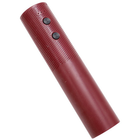 Tirbuson Electric, Cyrax, Deschizator Sticle de Vin, de Uz Casnic de Ultima Generatie, Reincarcabil prin Incarcare USB, 20 x 4.6 cm Rosu