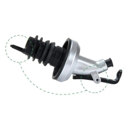 Picurator cu Dop pentru Sticla, Cyrax, Dop Dispenser pentru Ulei Sosuri, 8.5 x 3 cm, Argintiu