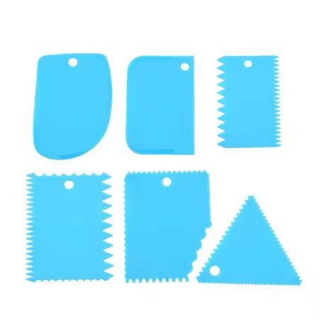 Set 55 Piese Ustensile pentru Ornare Prajituri, Cyrax, din Plastic si Otel Inoxidabil, Multicolor