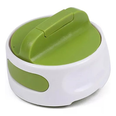 Desfacator Manual de Conserve si Sticle, Cyrax, 6.8 x 4.8 cm, din ABS + Otel, Verde/Alb