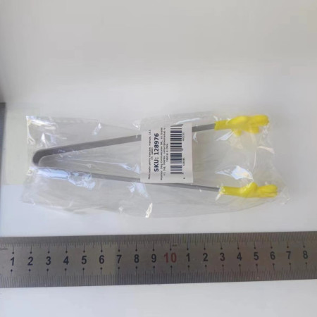Cleste Creativ pentru Mancare, Cyrax, Model Manute din Silicon, 14.5x3 cm, Rezistent la Temperaturi Inalte si Coroziune, Galben