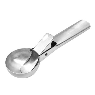 Lingura dozatoare inghetata Cyrax,  Cool Serving, inox, gri