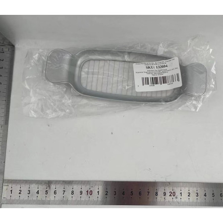 Feliator de Alimente, Cyrax, pentru Branza, Unt, Oua, din Aluminiu, 19.5 x 6.5 x 2 cm, Argintiu