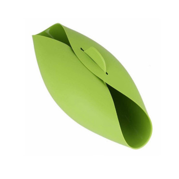 Tava de Copt pentru Cuptor, Cyrax, pentru Paine, Peste, Legume, din Silicon, Pliabila, Multifunctionala, Forma pentru Preparare si Gatiere, 24.5x9 cm, Verde