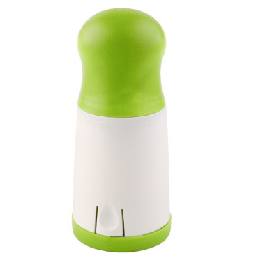 Razatoare Electrica, Cyrax, Doua Cutite, Usor de Folosit, pentru Verdeata, Accesoriu Bucatarie, 17x6x8 cm, Verde