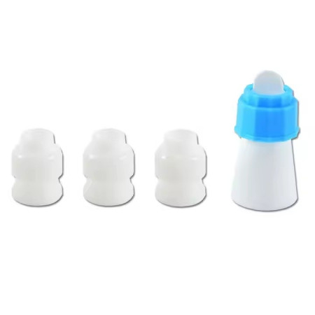 Set 55 Piese Ustensile pentru Ornare Prajituri, Cyrax, din Plastic si Otel Inoxidabil, Multicolor