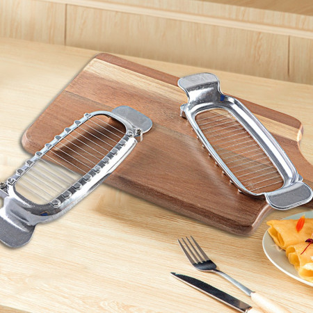 Feliator de Alimente, Cyrax, pentru Branza, Unt, Oua, din Aluminiu, 19.5 x 6.5 x 2 cm, Argintiu