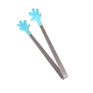 Cleste Creativ pentru Mancare, Cyrax, Model Manute din Silicon, 14.5x3 cm, Rezistent la Temperaturi Inalte si Coroziune, Albastru